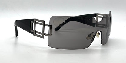 Lanvin LV 2135 C03-Vintage Shield Sunglasses France Unworn Y2K