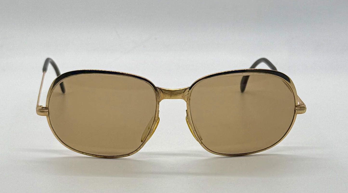 Marwitz-Vintage Deadstock Gold Metal 1960’s Sunglasses-130