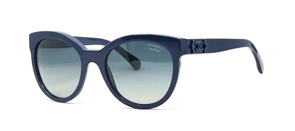 (Copy) Chanel 4209 Polarized Sunglasses Grey Marble Italy 57-20 Deadstock