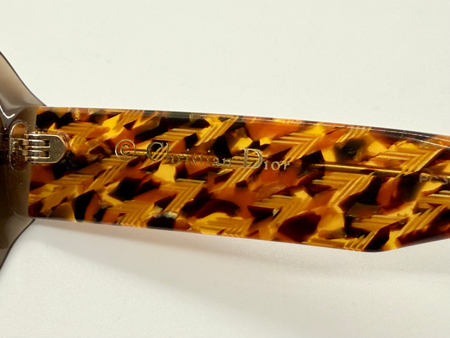 Christian Dior Flannelle 5 Vintage Sunglasses w/New Solid Brown Custom Tinted Lenses-Germany-56mm