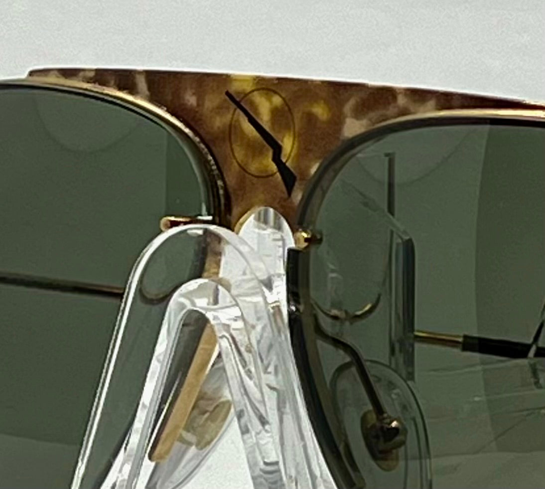 Carrera 5423 Lightning Bolt Aviator Sunglasses-Vintage Deadstock