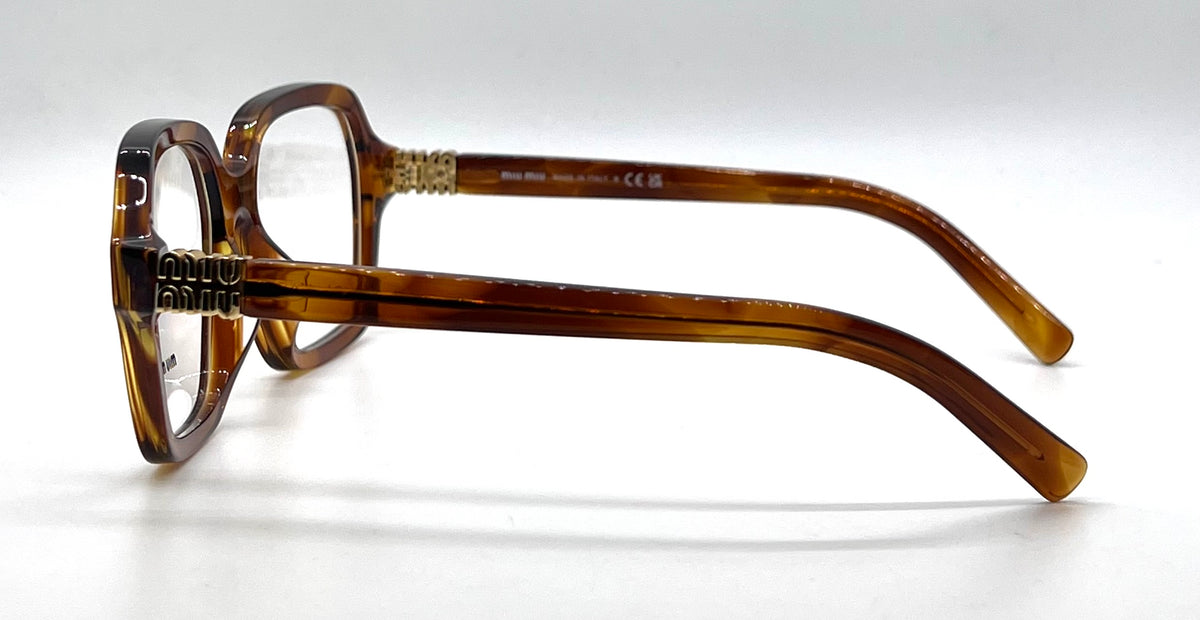 MIU MIU VMU03Y Oversized Tortoise Eyeglasses