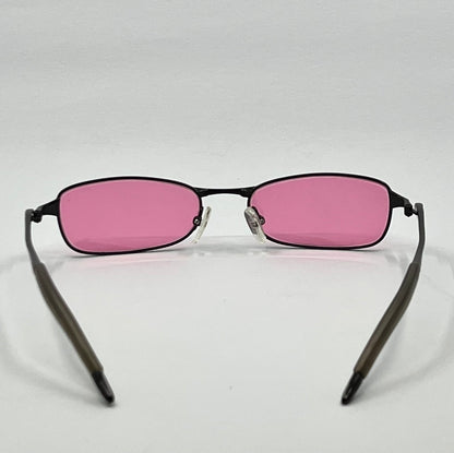 Oakley Straight Line 2.0 11-729 Vintage Sunglasses w/New Solid Pink Custom Tined Lenses-NOS/Unworn