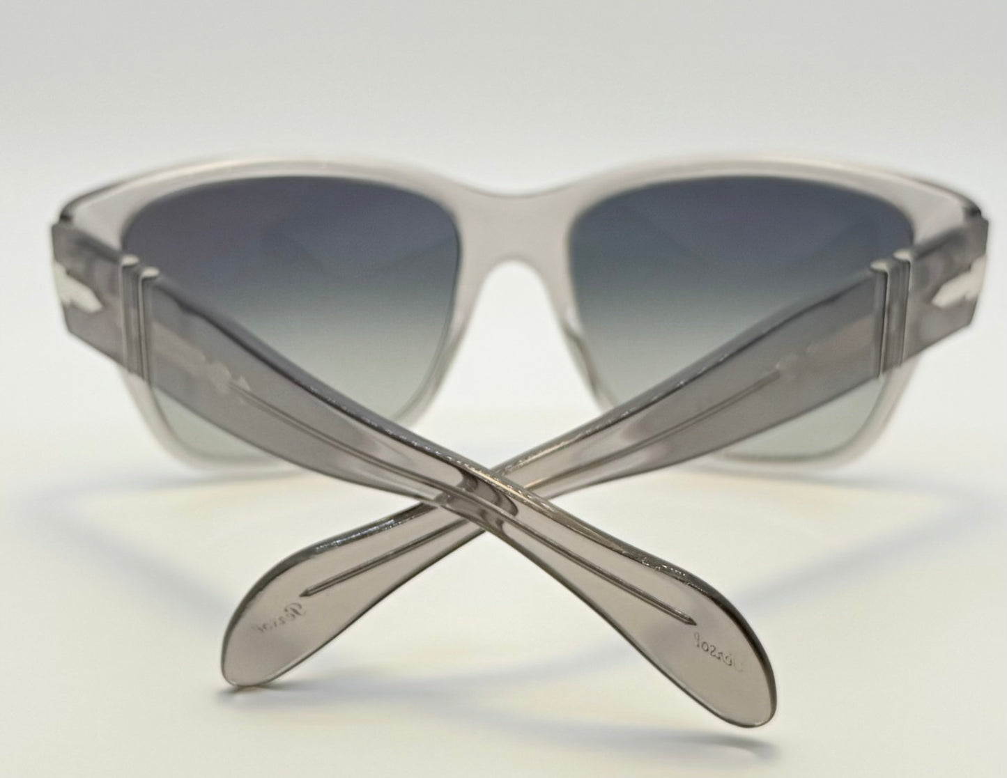 Vintage Persol 2942-S 309/X1 – Crystal Smoke Frame | Photochromic Grey Gradient Lenses | Rare Collectible