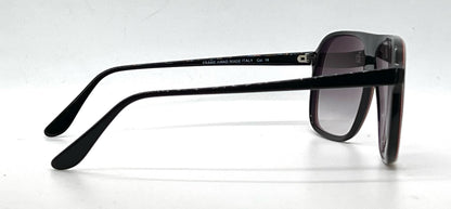 Avanti Racer Col.14 Vintage Black Pilot Sunglasses Unworn/Original-Handmade Italy