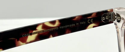 Cutler and Gross CGSN 0734 Crystal/Tortoise Sunglasses-50mm-New/Unworn-Full Kit