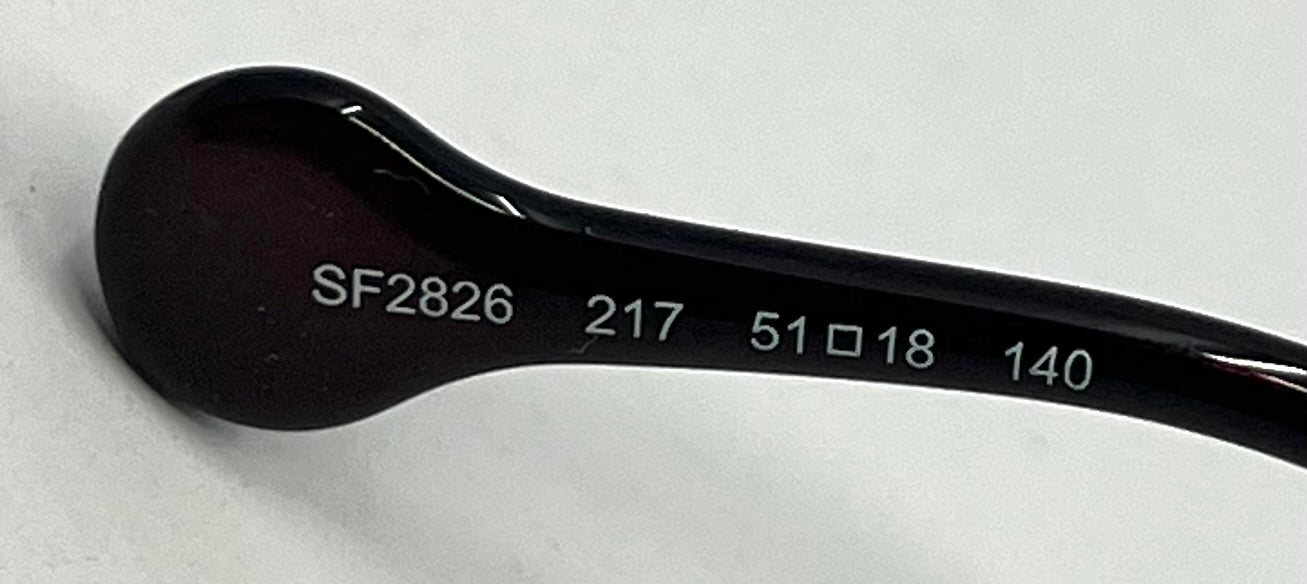 Salvatore Ferragamo SF2826 Sunglasses-New Grey/Rose Custom Gradient Lenses-Unworn