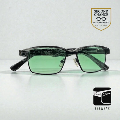ZEN Barcelona ZR34 Sunglasses w/New Solid Green Custom Lenses-Unworn