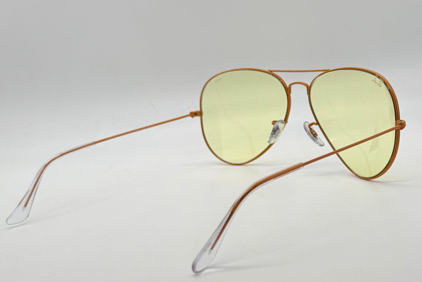 Ray-Ban RB3025 Aviator Evolve Yellow Photochromic Bronze 58-14 New Full Kit