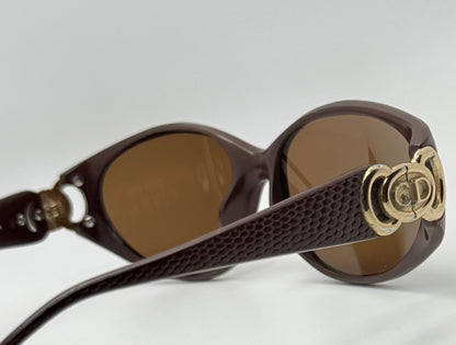 Vintage Christian Dior 2851 30 Sunglasses-Custom Solid Brown Berko’s Designs Lenses