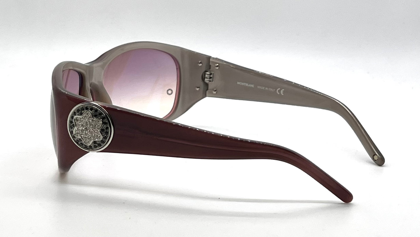 Montblanc MB232S 603 Unworn Italy Crystal Sunglasses-Original Lenses
