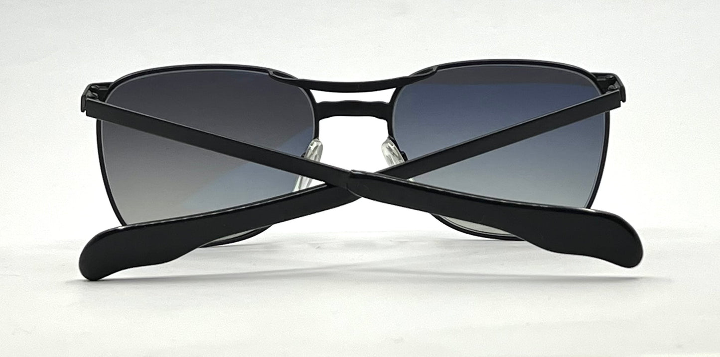 Safilo TEAM 7703 003-Y2K Vintage Sunglasses-New Smoke/Blue Custom Gradient Lenses