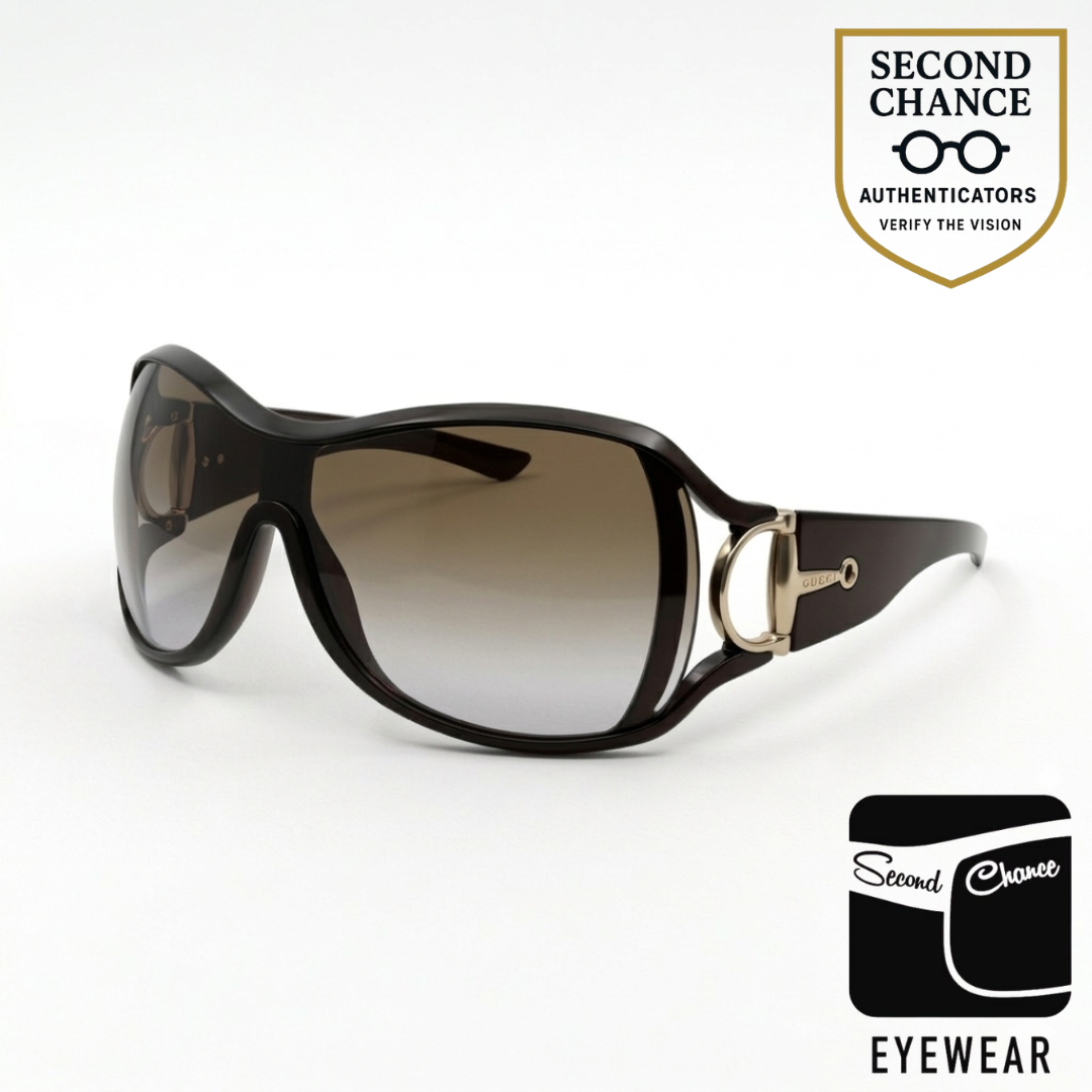 Gucci GG 2918/S Vintage Sunglasses Brown Gradient Made in Italy 105