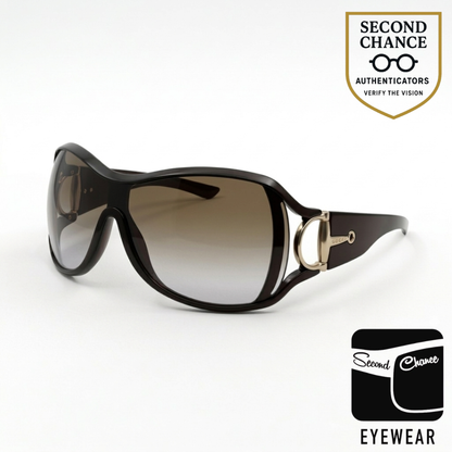 Gucci GG 2918/S Vintage Sunglasses Brown Gradient Made in Italy 105