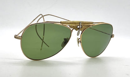 Art-Craft Winged Propeller Aviator-12K GF-Mother-of-Pearl VINTAGE Sunglasses