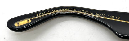 Tom Ford TF1202 01A ICON Sunglasses-Zeiss Lenses – Full Kit-56mm-New/Unworn