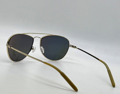 Mosley Tribes Aviatrix-Vintage Sunglasses-Gold Frame-Polarized Lenses-Full Kit