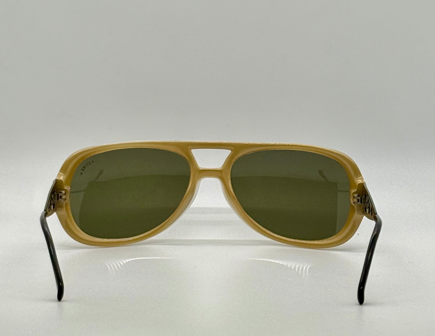 Sting 6067 U12 80s Vintage Sunglasses-Unworn/NOS-Original Green Lenses-Italy