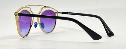 Christian Dior SO Real Sunglasses-New Gradient Purple Custom Lenses-Unworn