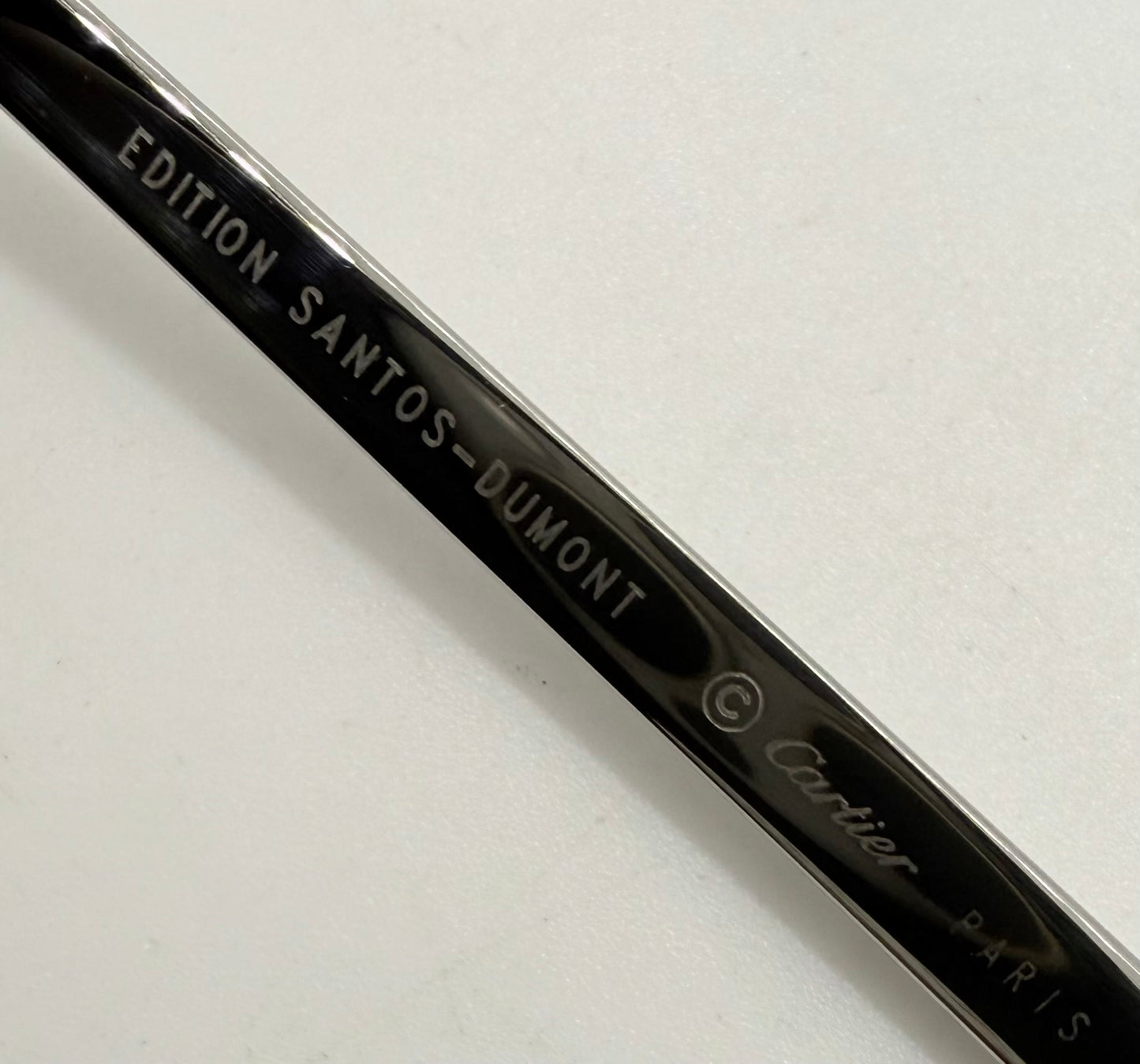 Cartier Santos-Dumont Edition Aviator Sunglasses Zeiss Polarized Deadstock