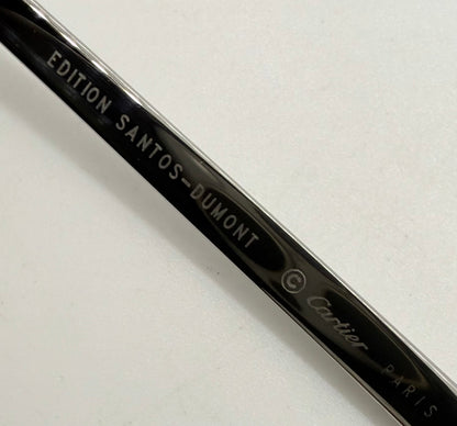 Cartier Santos-Dumont Edition Aviator Sunglasses Zeiss Polarized Deadstock