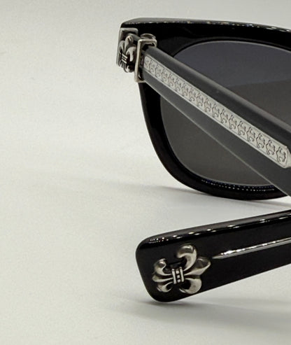 Chrome Hearts Penetranus Rex BK 49-25-143 Sunglasses Full Kit Japan Zeiss Lenses