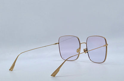 Dior Stellaire 1 0001 TE Pale Gold Titanium Edition Sunglasses – Full Kit