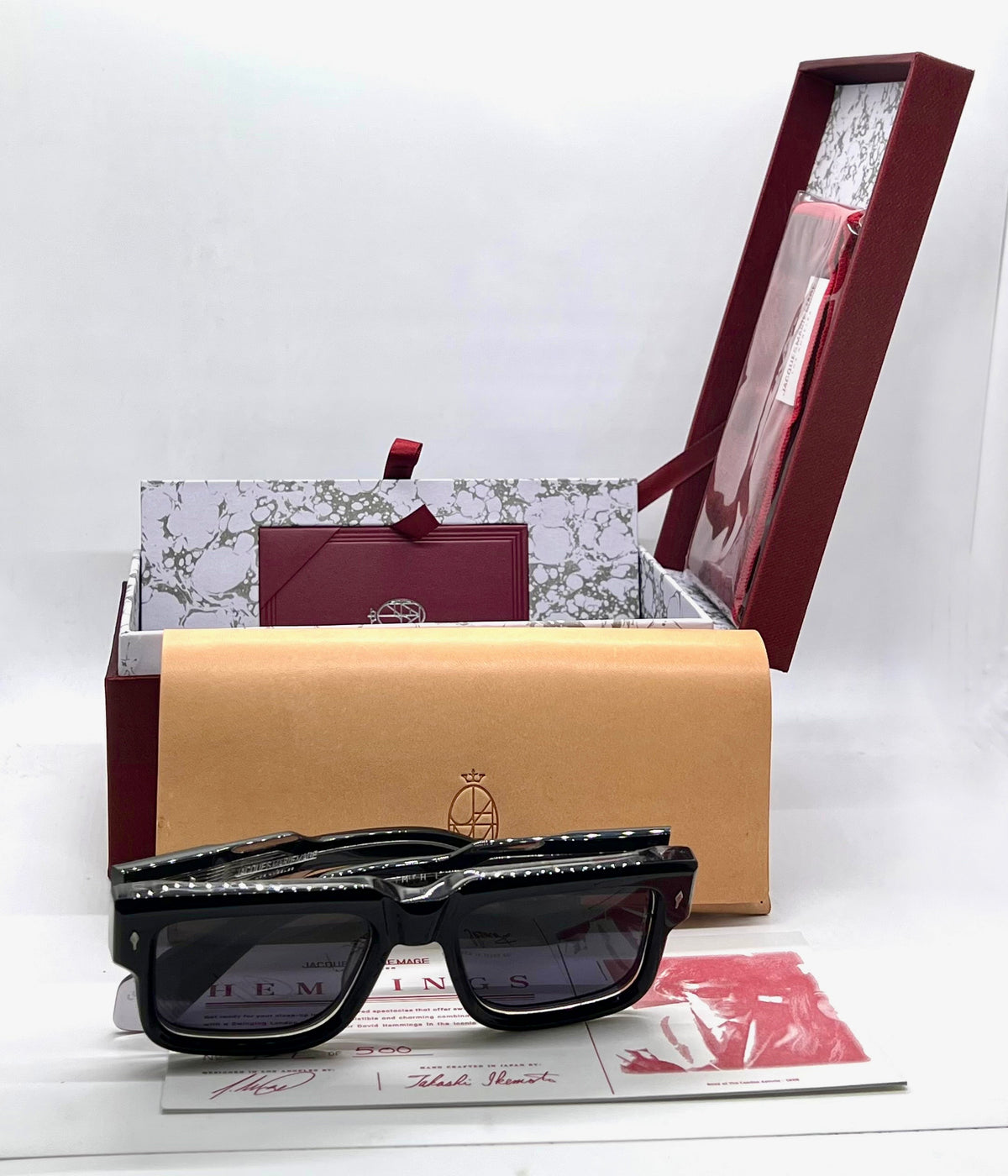 Jacques Marie Mage Hemmings Apollo Sunglasses Ltd 500 Full Kit Collectors