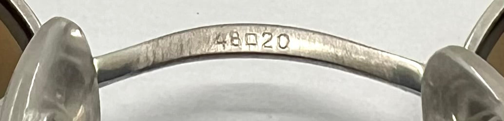 Charmant Japan Oval Sunglasses – Unworn – New Second Chance Customs Lenses