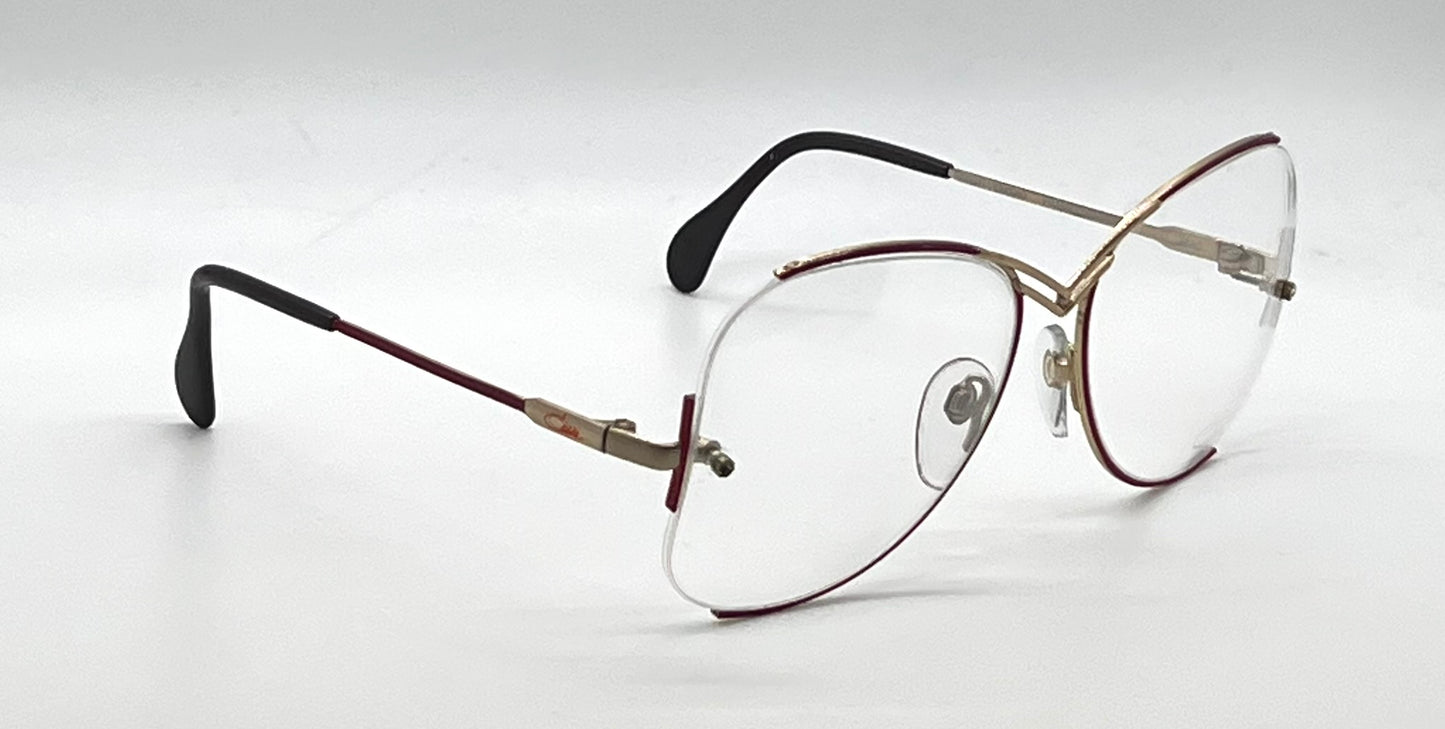 Vintage CAZAL 221 COL 309 West Germany NOS Rimless Optical 59-17 Unworn