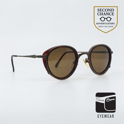 Indian Motorcycle 1915 Round Side-Shield Sunglasses 46-26 Deadstock