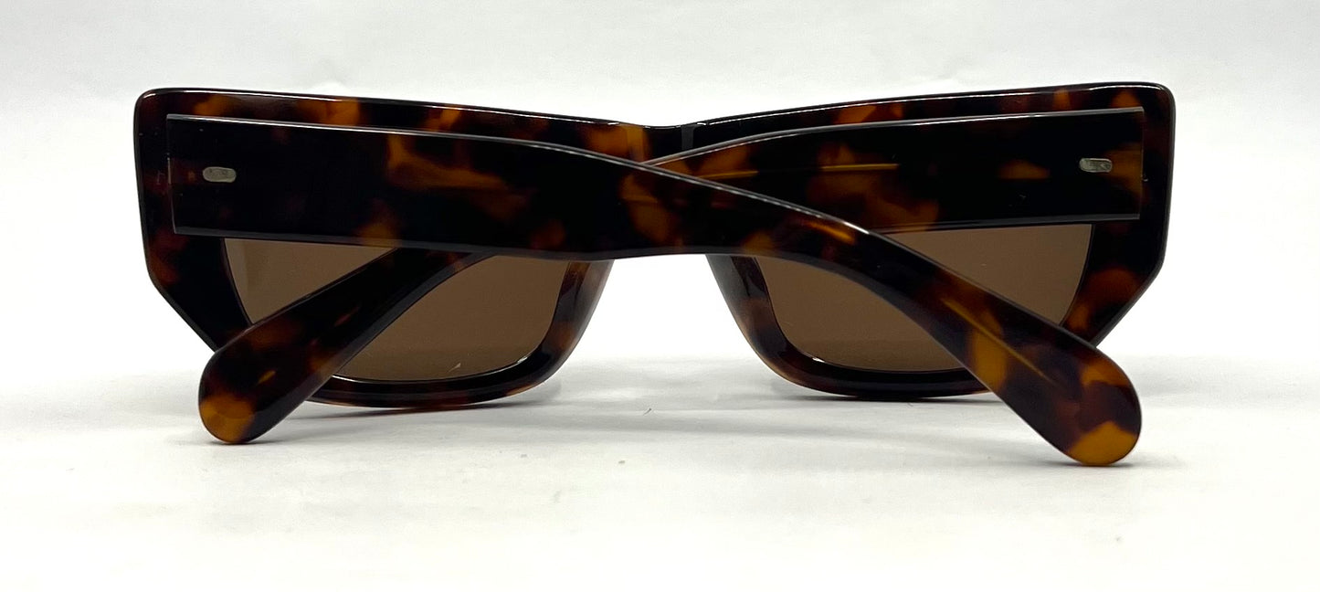 BENJAMIN “B. Ray”-Polarized Tortoise Sunglasses-Unworn-Japan