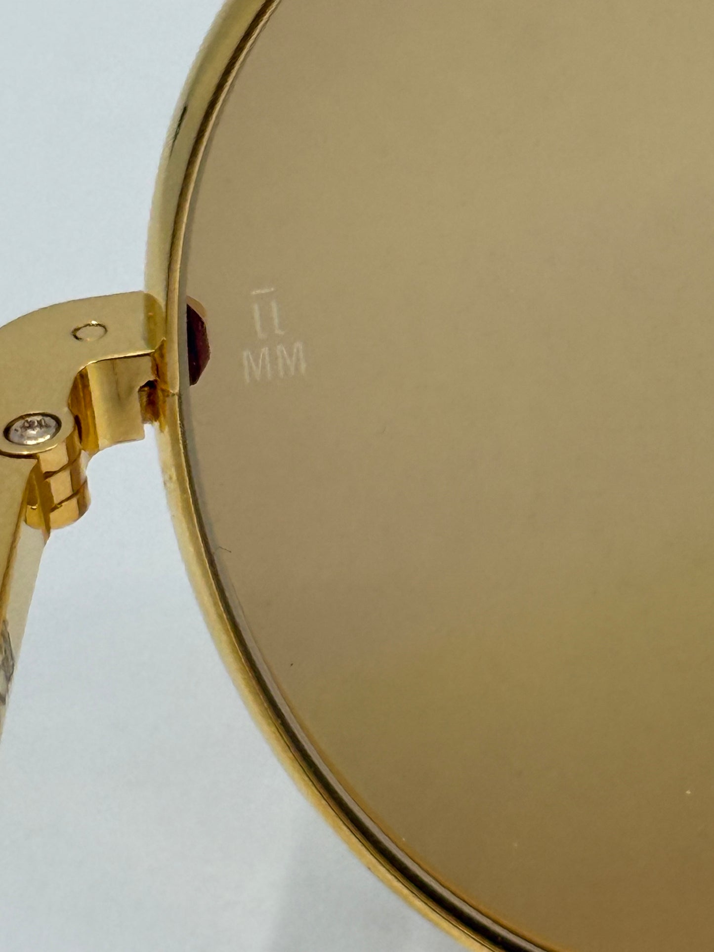 Jacques Marie Mage DAIDO in GOLD Sunglasses-Ltd 500 Full Kit-Japan-UNWORN