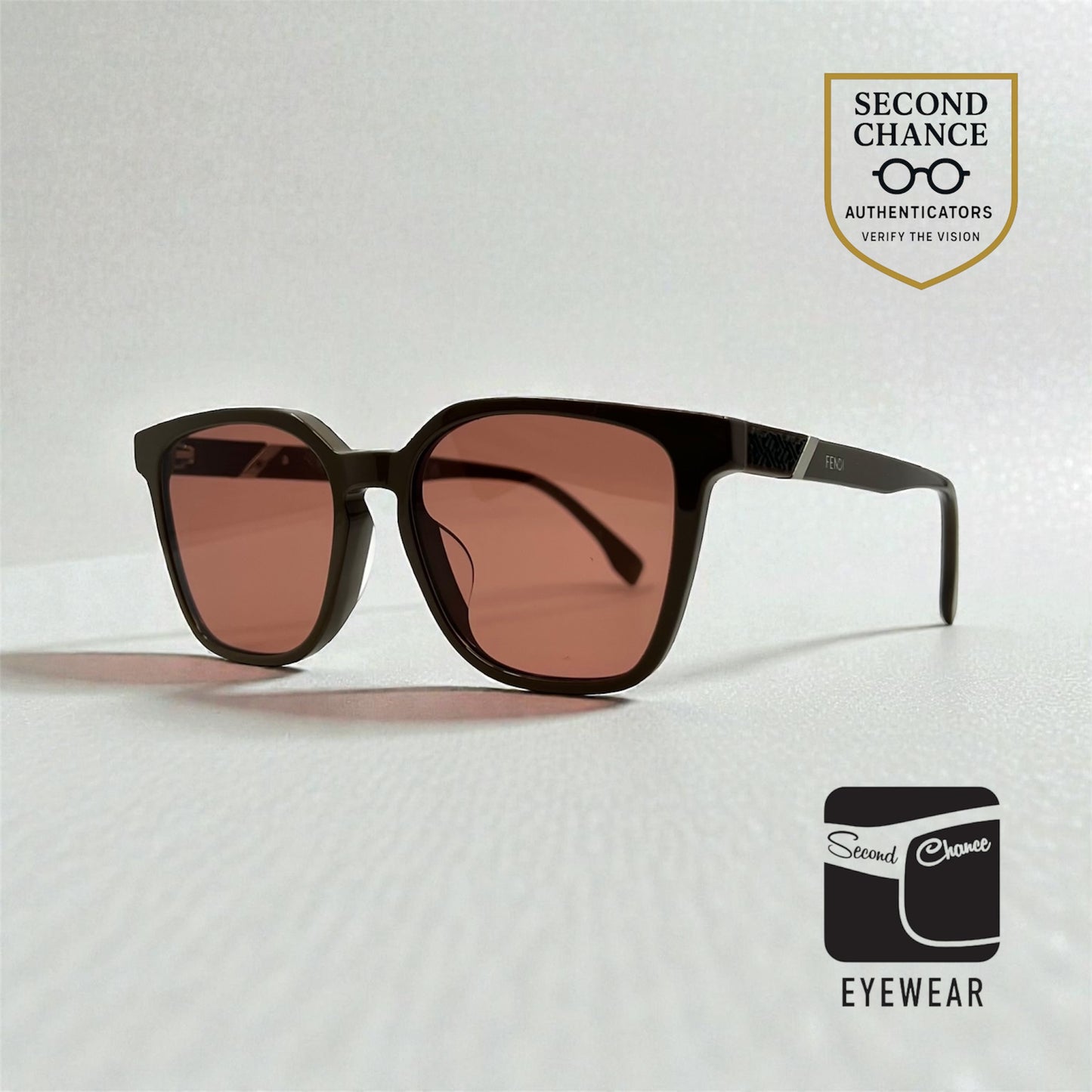 Fendi FE40057U 50S Sunglasses Deadstock Unworn Full Kit Made Italy