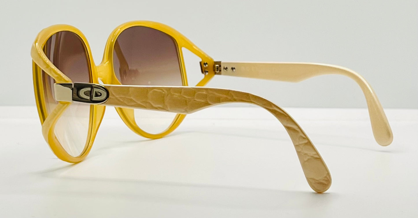 Vintage Christian Dior 2320A 70 Sunglasses – Deadstock – Gradient Light Brown Lenses