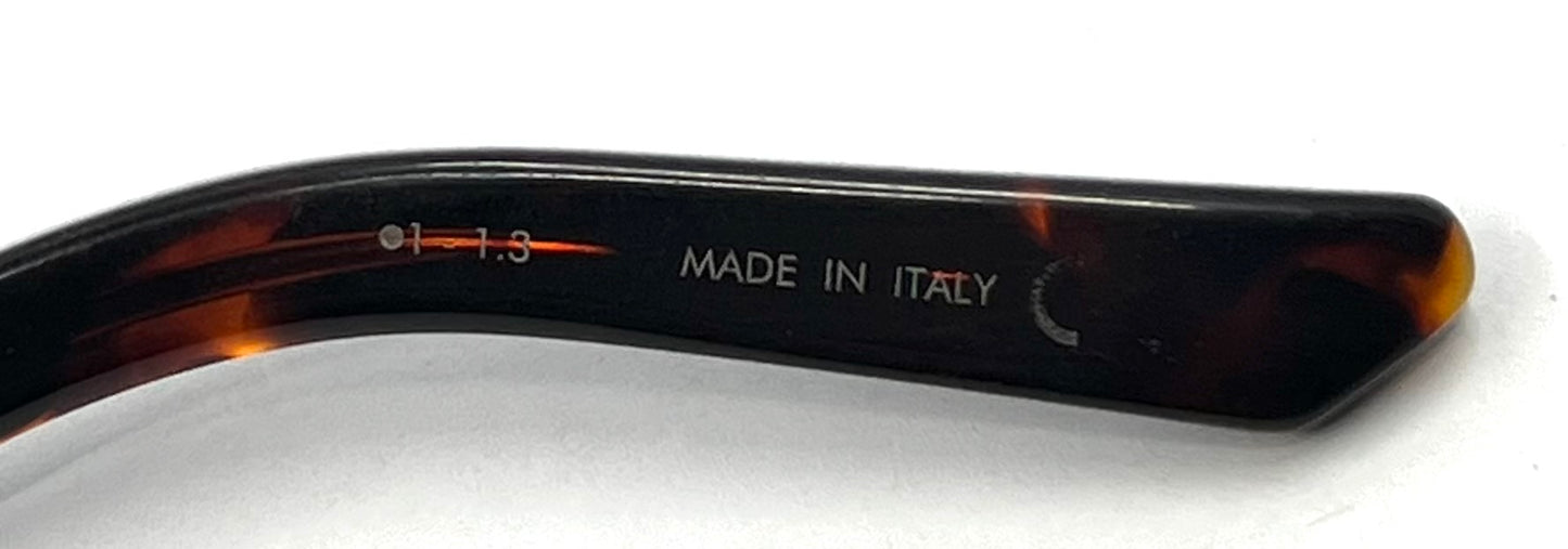 Christian Dior Dior Signature B7I Havana Tortoise Cat Eye Sunglasses Italy