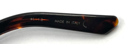 Christian Dior Dior Signature B7I Havana Tortoise Cat Eye Sunglasses Italy