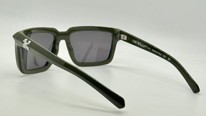 Off-White™ OE RI067 5707 GREEN Sunglasses-Rare Colorway-New/Unworn-Full Kit-59mm