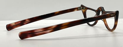 Vintage Cat Eye Eyeglasses Tortoiseshell Acetate – Refurbished USA 6½