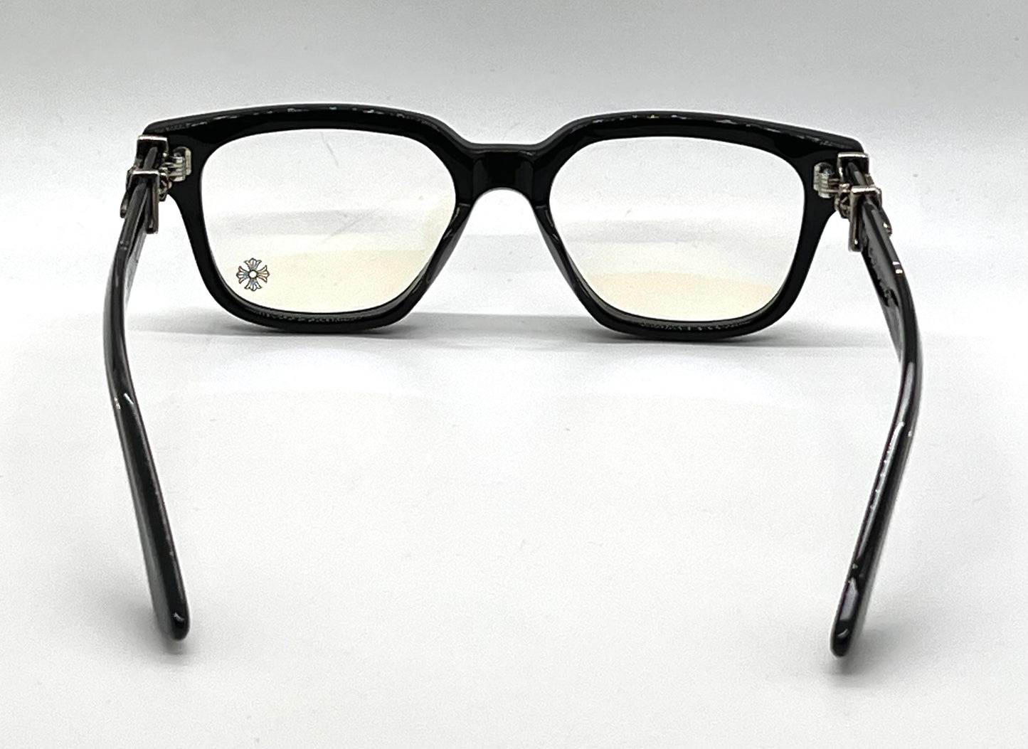Chrome Hearts Vagillionaire II BK Black Optical Eyeglasses-Unworn-Full Kit-Japan
