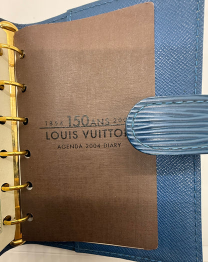Louis Vuitton 150th Anniversary Epi Leather Agenda 2004 – Unused w/ Original Inserts