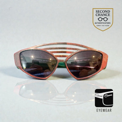 Anne Marie Beretta Archive Sunglasses ©1987 Deadstock Unworn France AMB 87 422 897