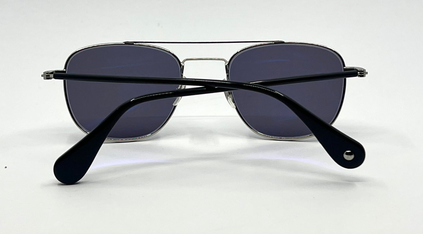 Garrett Leight Club House II SVBK Deadstock Sunglasses Full Kit-51mm