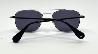 Garrett Leight Club House II SVBK Deadstock Sunglasses Full Kit-51mm