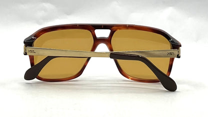 Yves Saint Laurent YSL 345 II VINTAGE Sunglasses-New Golden Ember Custom Lenses-Unworn