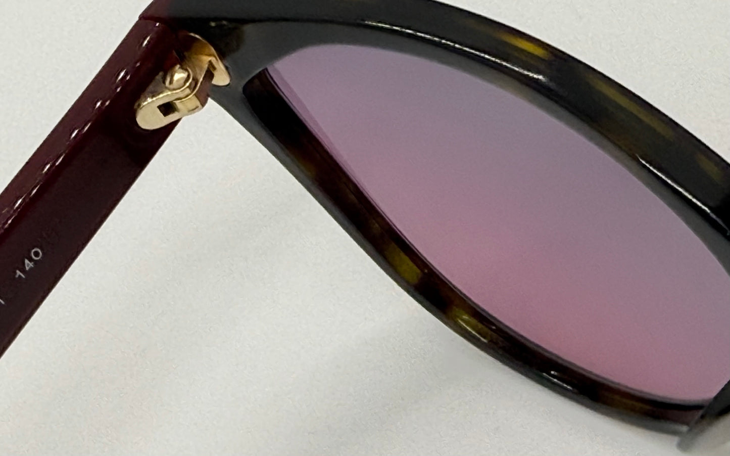 Prada VPR02T-F Vintage Sunglasses-New Gradient Tinted Custom Lenses-Italy
