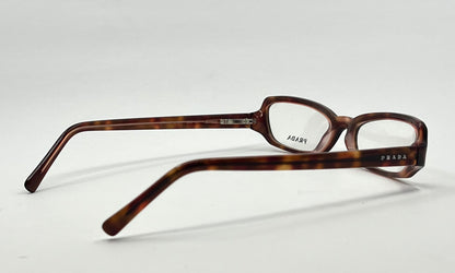 Prada VPR 11T Vintage Eyeglasses-Tortoiseshell Deadstock/Unworn-Italy 51mm