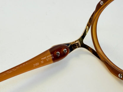 Christian Dior 2189 10 Amber Gold Vintage Deadstock Frame – Customizable or RX