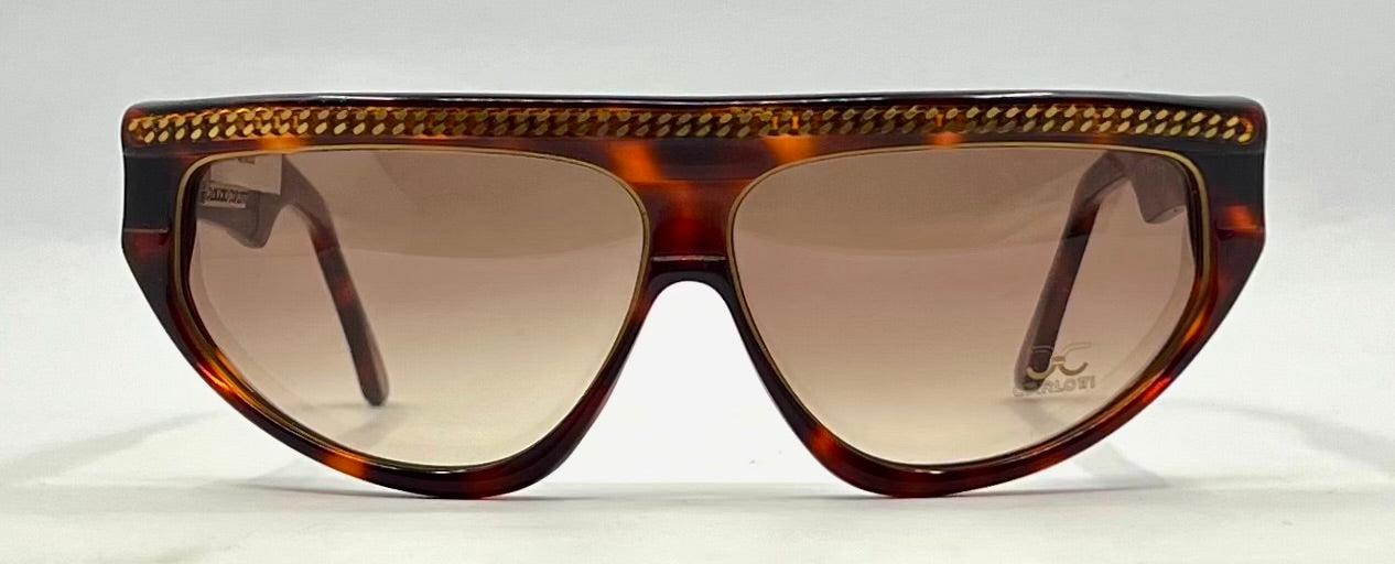 Claudia Carlotti STRATOS CC14 Vintage 70s Overiszed Sunglasses-Unworn