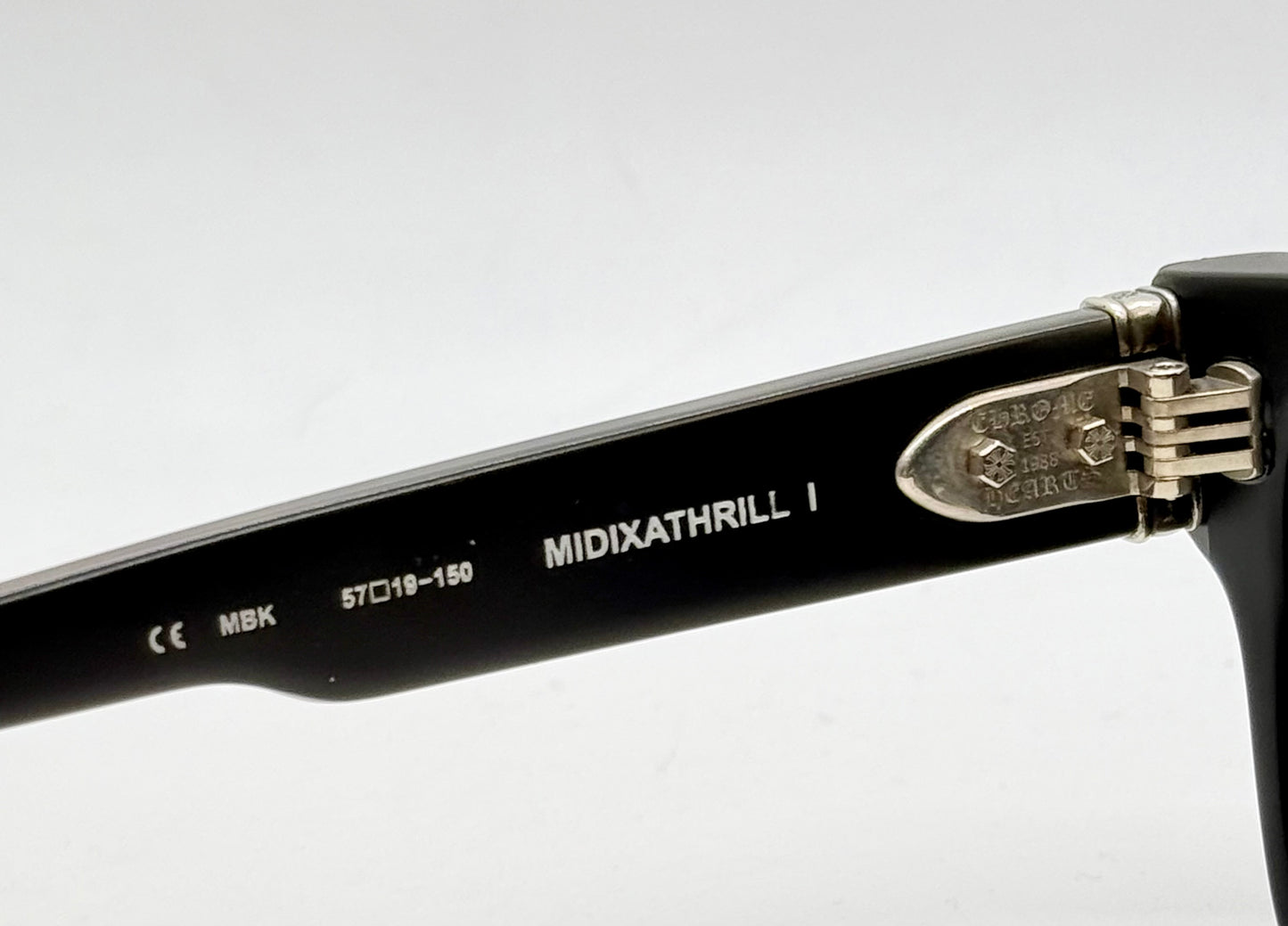 Chrome Hearts MIDIXATHRILL I Vintage Sunglasses-New Custom ZEISS Lenses-Full Kit